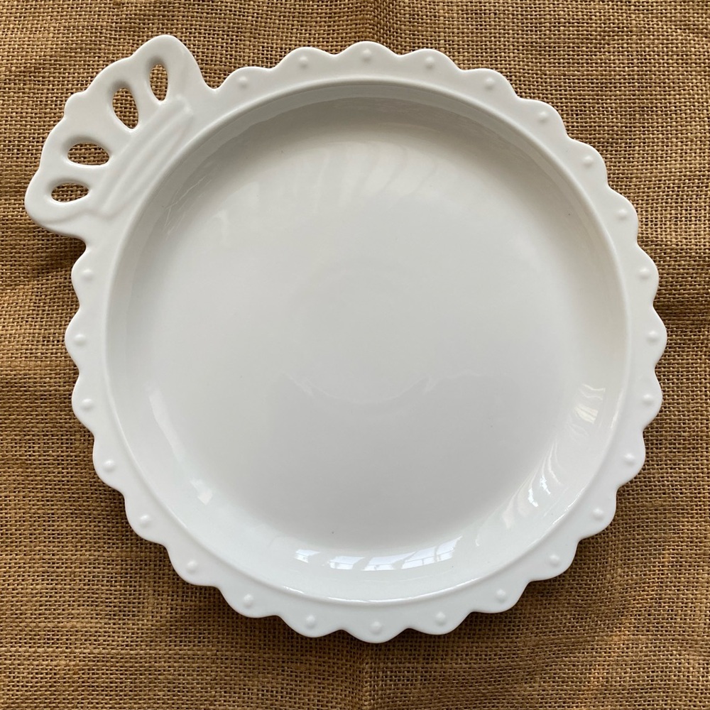 Crown Ceramic Plate